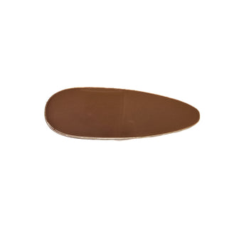 Teardrop Enamel Alligator Mocha